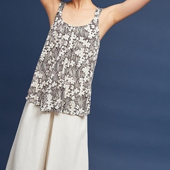 Anthropologie tank top swing xs Vanessa Virginia - Picture 3 of 9